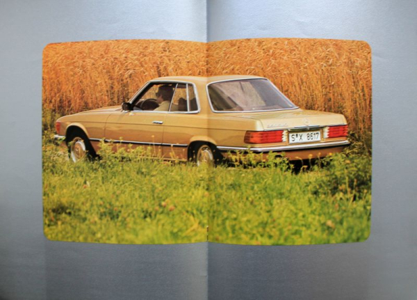 Mercedes-Benz 280 SLC - 450 SLC Modellprogramm 1974 Automobilprospekt (11777)