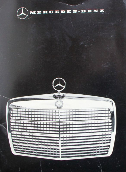 Mercedes-Benz Modellprogramm 1970 Automobil-Pressemappe (11778)