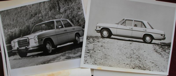 Mercedes-Benz Modellprogramm 1970 Automobil-Pressemappe (11778)