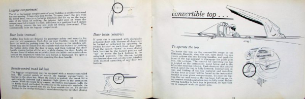 Cadillac Modellprogramm 1959 Betriebsanleitung (11726)