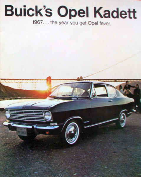 Opel Kadett Modellprogramm 1967 Automobilprospekt (11744)