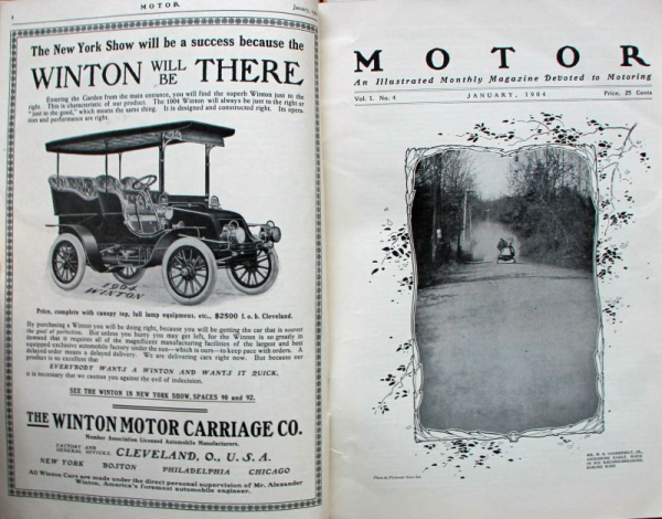"Motor - Annual Show Number" Automobil-Jahrbuch 1904 (11760)