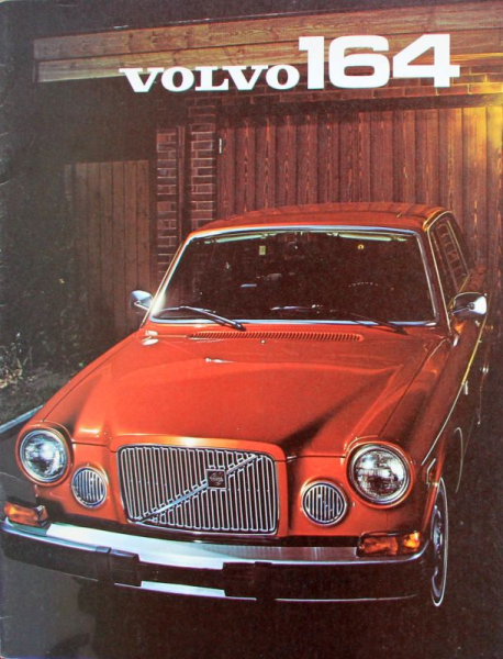 Volvo 164 Modellprogramm 1975 Automobilprospekt (11768)
