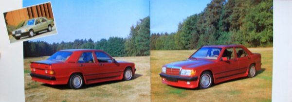 Mercedes-Benz Carat Duchatelet Modellprogramm 1982 Automobilprospekt (11779)