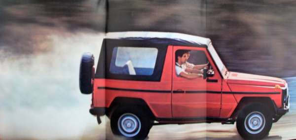 Mercedes-Benz 240 GD - 280 GE Geländewagen Modellprogramm 1979 Automobilprospekt (11780)