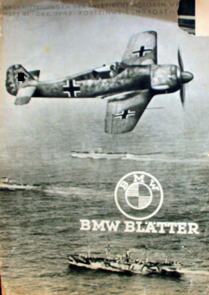 "BMW Blätter" BMW Firmenmagazin 1943 (11790)