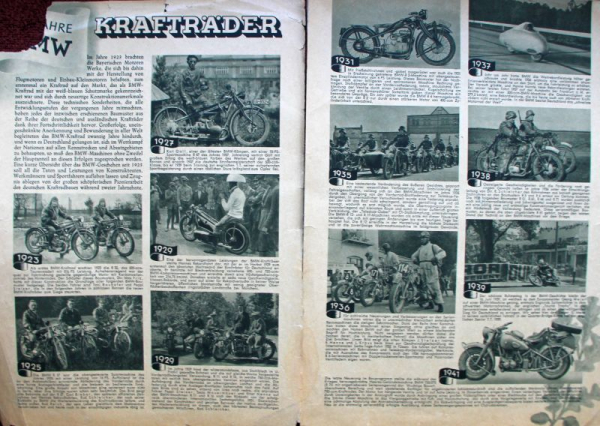 "BMW Blätter" BMW Firmenmagazin 1943 (11790)
