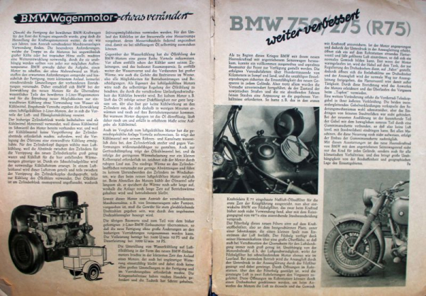 "BMW Blätter" BMW Firmenmagazin 1943 (11790)