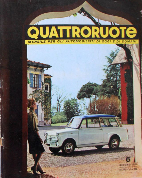"Quattroruote" Automobil-Magazin Italien 1960 (11833)