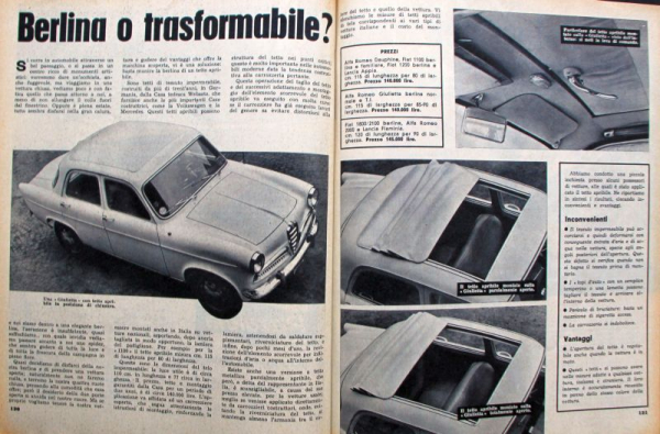 "Quattroruote" Automobil-Magazin Italien 1960 (11833)