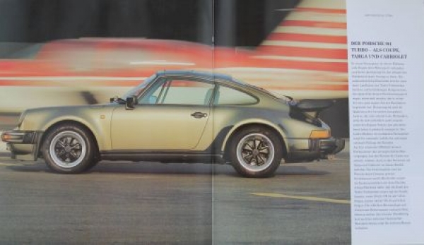 Porsche Modelprogram 1987 "Willkommen in der Porschewelt" Carbrochure (5979)