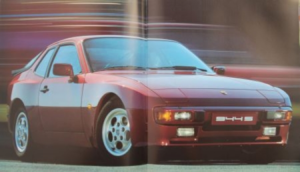Porsche 924 - 944 Turbo Modelprogram 1987 Carbrochure (5992)