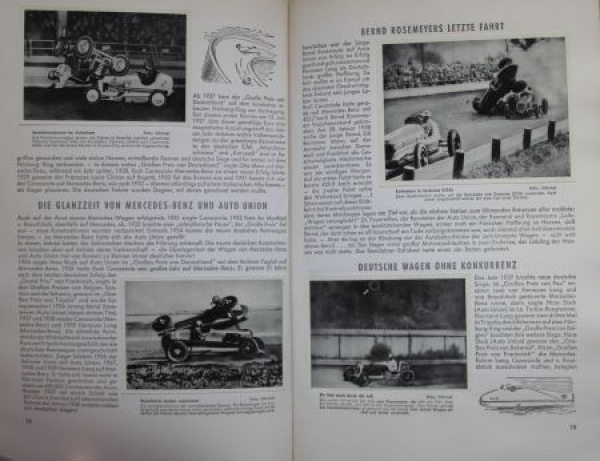 Knorr Nahrungsmittel "Siege, Rekorde, Sensationen" Sport-Scrapbook 1954 (5965)