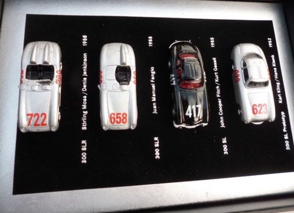 Mercedes-Benz Modellbox 1955 "Mille Miglia Erfolge" mit 4 Mercedes-Rennfahrzeugen (6440)