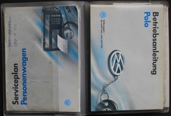 Volkswagen Polo 1993  Carmap with Ownermanual and Servicebooklet (5916)