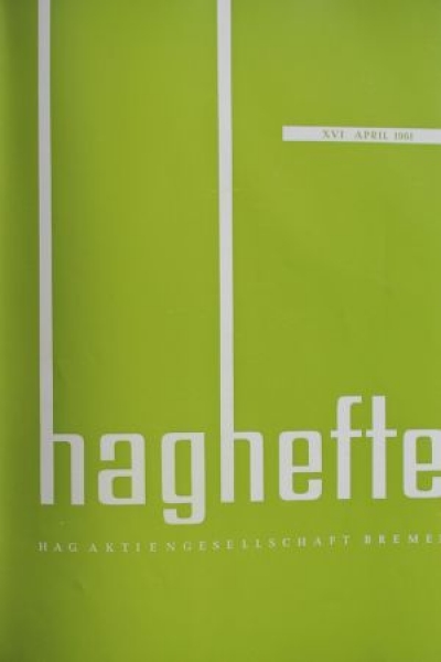 Kaffee Hag Bremen "Haghefte" 1960-62 original Collectorsmap with 10 issues (5932)