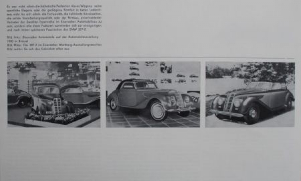 IFA VEB Automobilwerke "Acht Jahrzehnte Automobilbau aus Eisenach" 1959 Carbrochure-Map (5933)