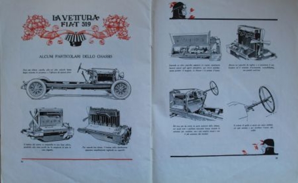 "Fiat Rivista" FIAT-Firmenzeitschrift 1924 (5901)