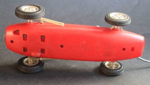 Marx Toys Cooper Formula 1 Racingcar 1963 Plasticmodel batterie operated (5905)