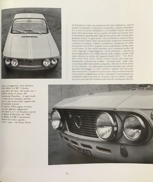 Altorio "Lancia Fulvia" Lancia Historie 1992 (5884)