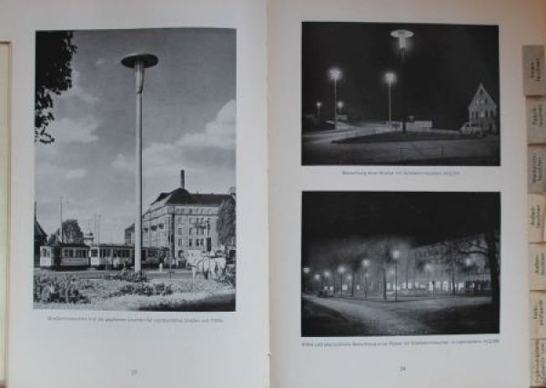 Siemens Illumination 1954 Ownermanual and pricelist (6461)