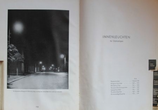 Siemens Illumination 1953 Ownermanual and pricelist (6460)