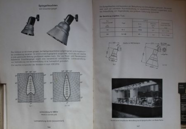 Siemens Illumination 1953 Ownermanual and pricelist (6460)