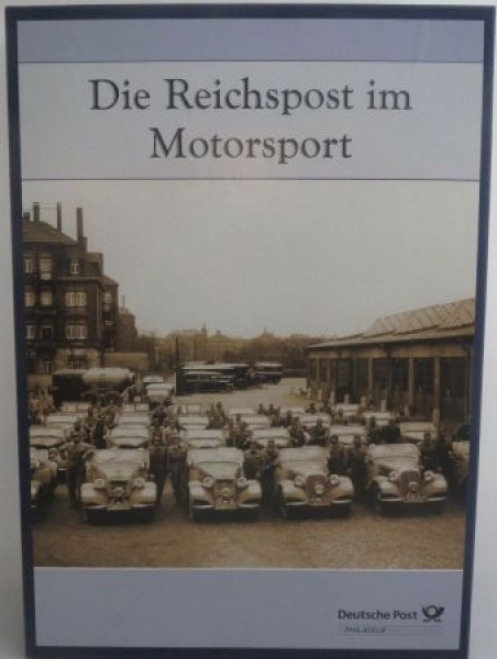 Deutsche Post "Die Reichspost im Motorsport" 6 Bubmobile-Vehicles in original-Advertisingbox 1929-1938 (6510)