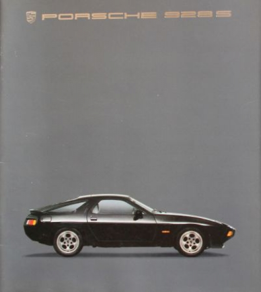 Porsche 928 S Modelprogram 1984 Carbrochure (6496)