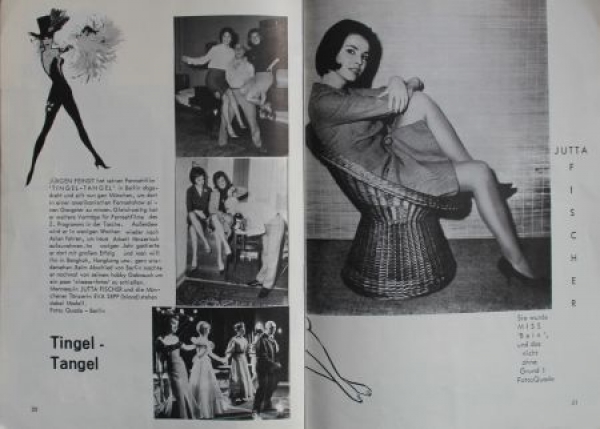 "Fit - Das internationale Magazin" 1963 Society-Magazine two issues(6495)