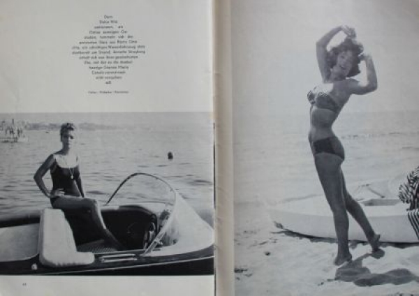 "Das moderne Journal" - "Journal Paris" 1963 Society-Magazine two issues (6490)