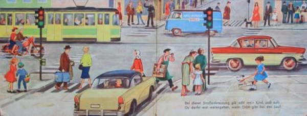 "Gute Reise" Children-Trafficbook 1958 (6454)