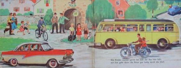 "Gute Reise" Kinder-Verkehrsbuch 1958 (6454)