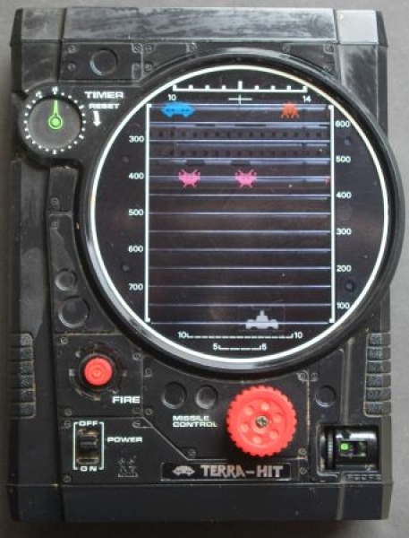Tomy Terra-Hit Video Game Console 1979 plasticbody (1548)