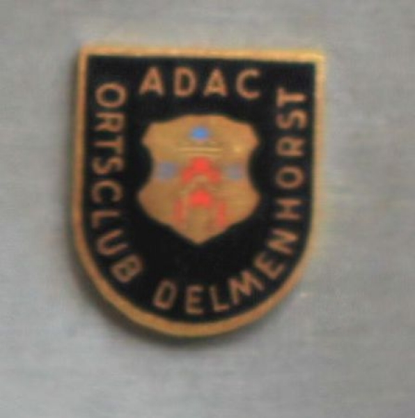 ADAC Honor-Porringer 1975 "25 Jahre Mitgliedschaft" Local Club Delmenhorst tin (5848)