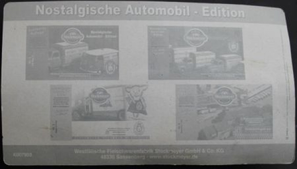 Stockmeyer Mercedes-Benz L 323 Truck 1965 limited Advertising-Model original sealed (5519)