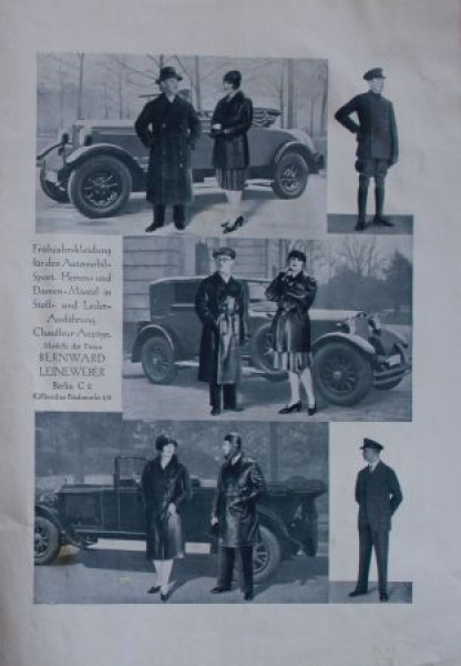 "GDA Rundschau" 1928 Werkszeitschrift der NAG, Hansa-Lloyd, Brennabor Werke (5630)