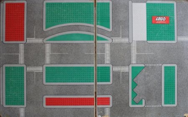 Lego System Advdertising-Gameplate 1960 foldout (5620)