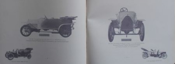 Fiat Modelprogram 1911 Prestigebrochure (7411)