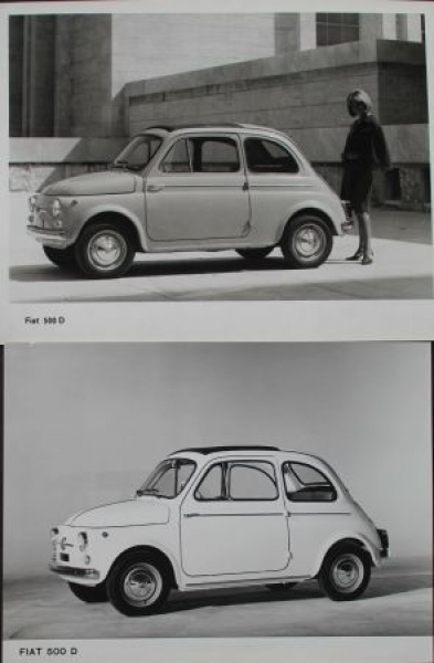 Fiat 500 D 1967 four Factoryphotos (7460)
