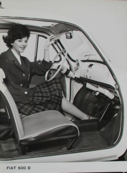 Fiat 500 D 1967 four Factoryphotos (7460)