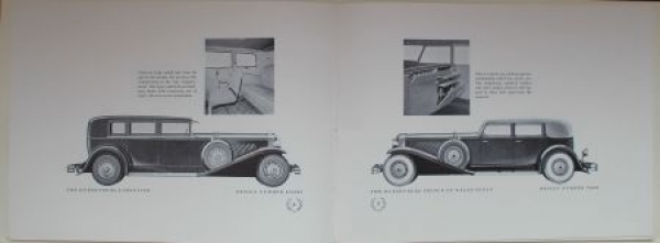 Duesenberg Modelprogram 1930 Prestigecatalog (8744)
