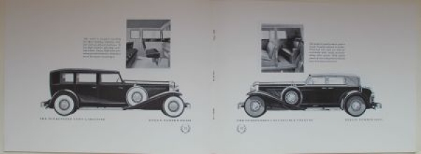 Duesenberg Modelprogram 1930 Prestigecatalog (8744)