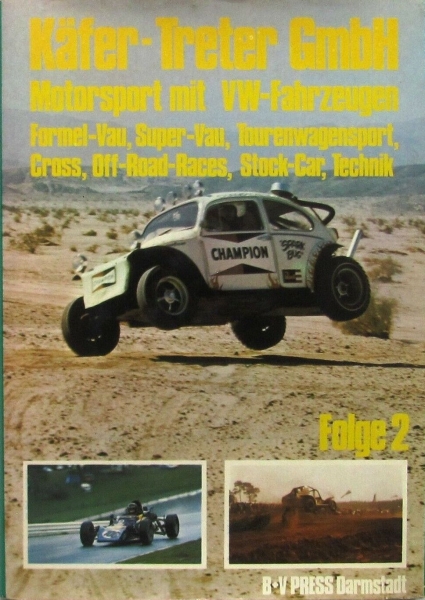 Backfisch "Kaefer-Treter GmbH" Volkswagen-Motorracing 1974 (1495)
