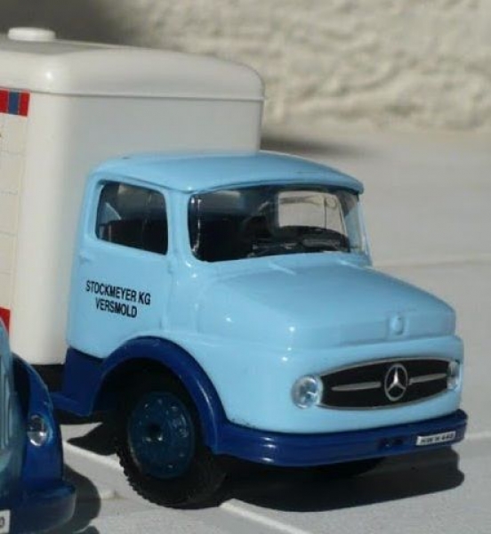 Stockmeyer Mercedes-Benz L 323 Truck 1965 limited Advertising-Model original sealed (5519)