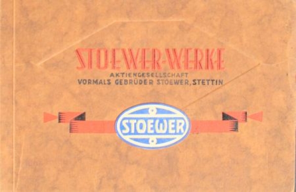 Stoewer Werke Modellprogramm 1927 (S0003)