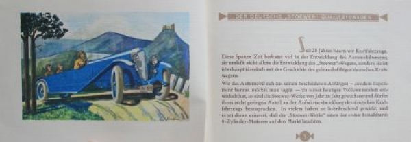 Stoewer Werke Modellprogramm 1927 (S0003)