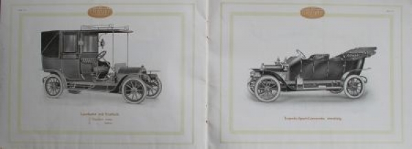 Stoewer Motorfahrzeuge Modellprogramm 1910 (S0004)