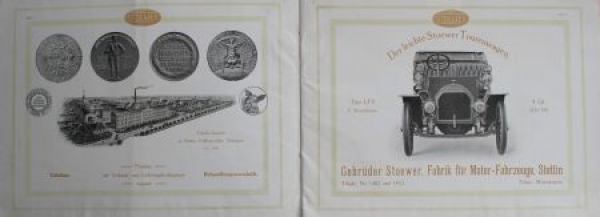 Stoewer Motorfahrzeuge Modellprogramm 1910 (S0004)