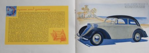 Stoewer Greif Junior Modelprogram 1936 (S0010)